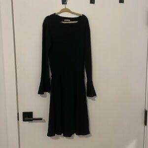 Reformation black dress